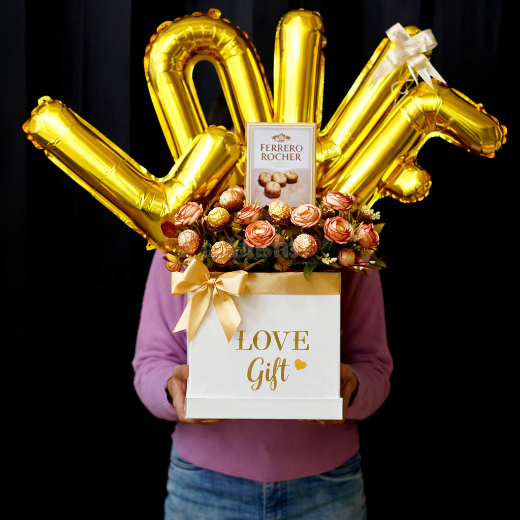 Golden Love Luxury Gift Box
